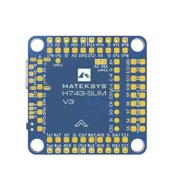 Mateksys H743-SLIM V3 Controller STM32H743VIH6 ICM42605 Multirotor Racing Accessory